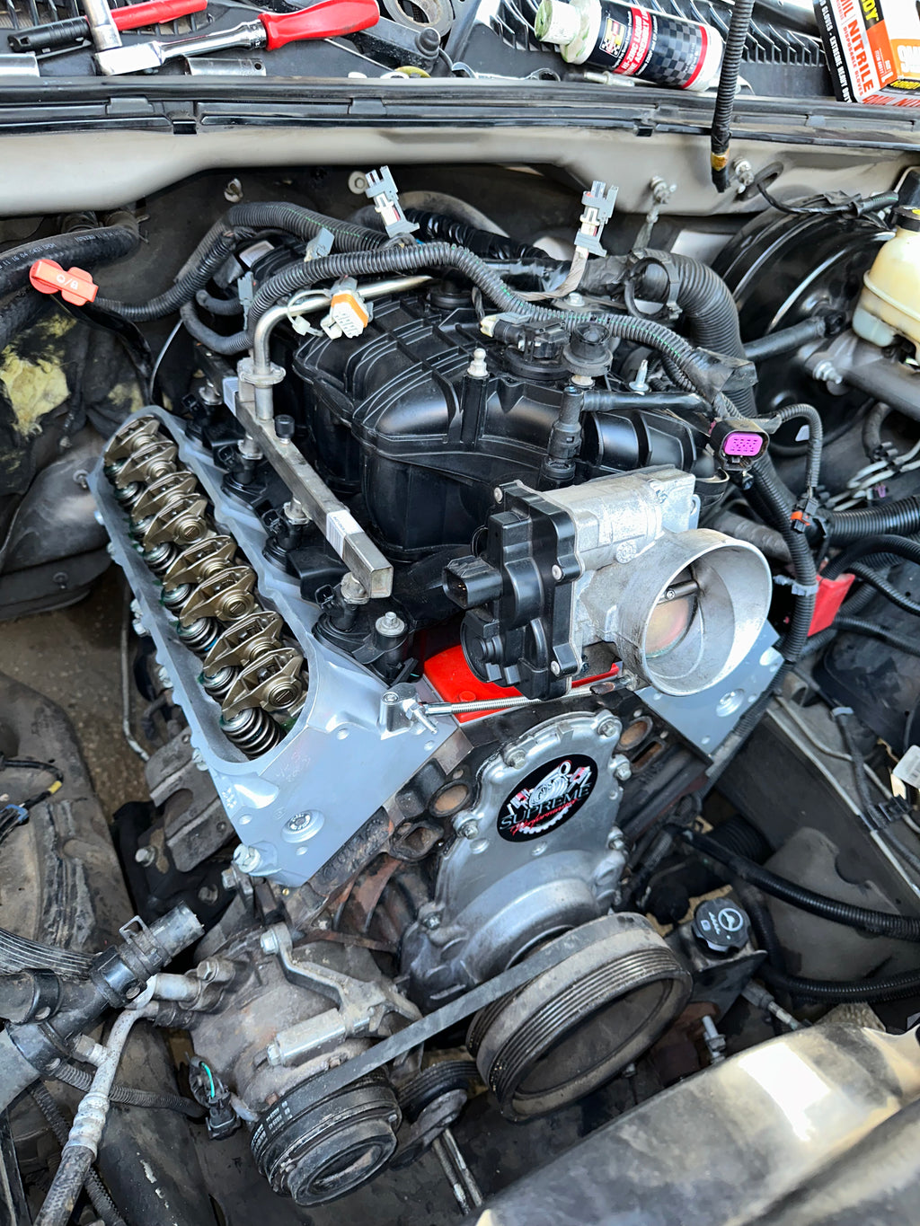 99-06 Chevy/gmc 4.8/5.3/6.0 coolant throttle body bypass kit