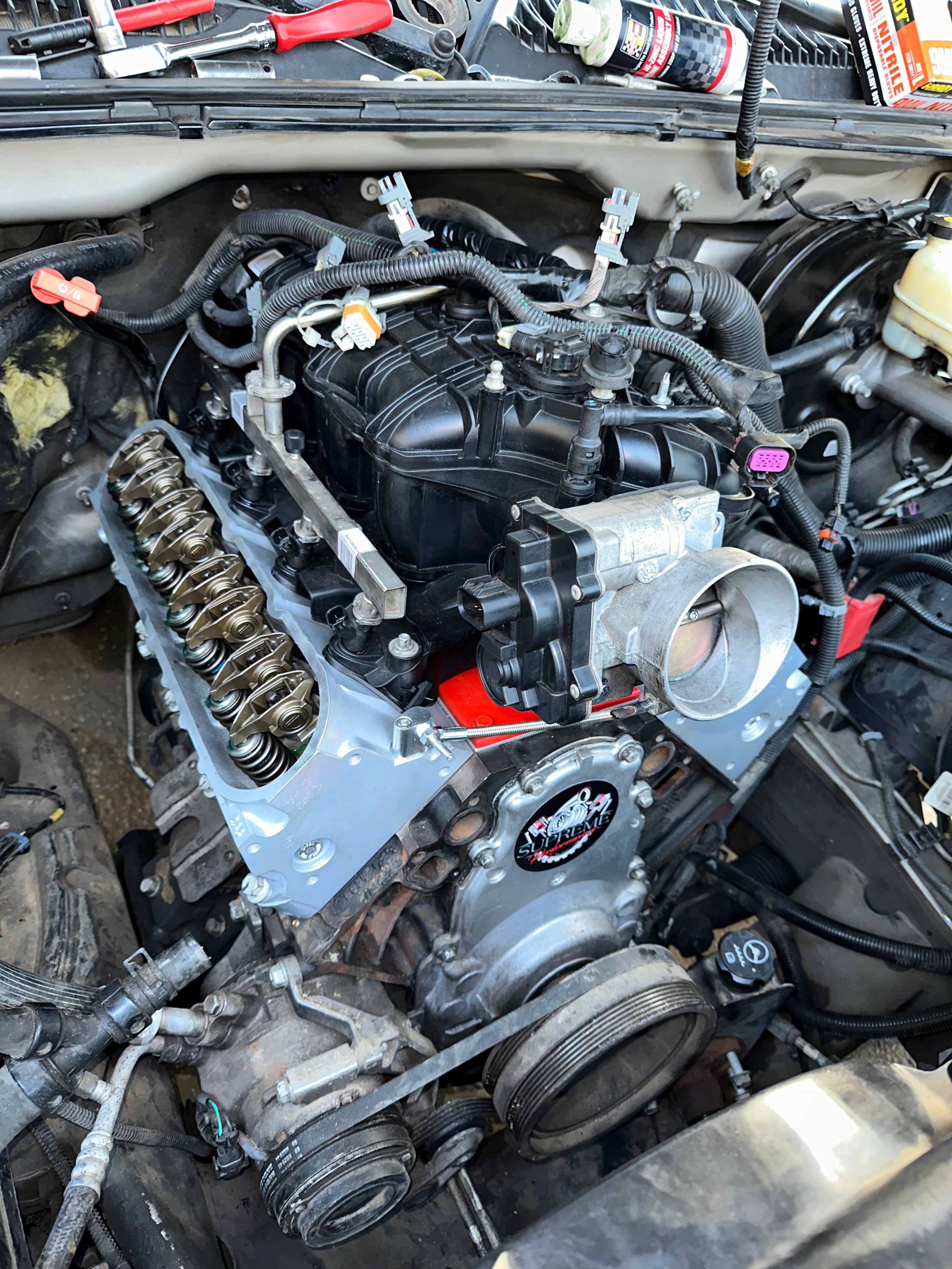 99-06 Chevy/gmc 4.8/5.3/6.0 coolant throttle body bypass kit